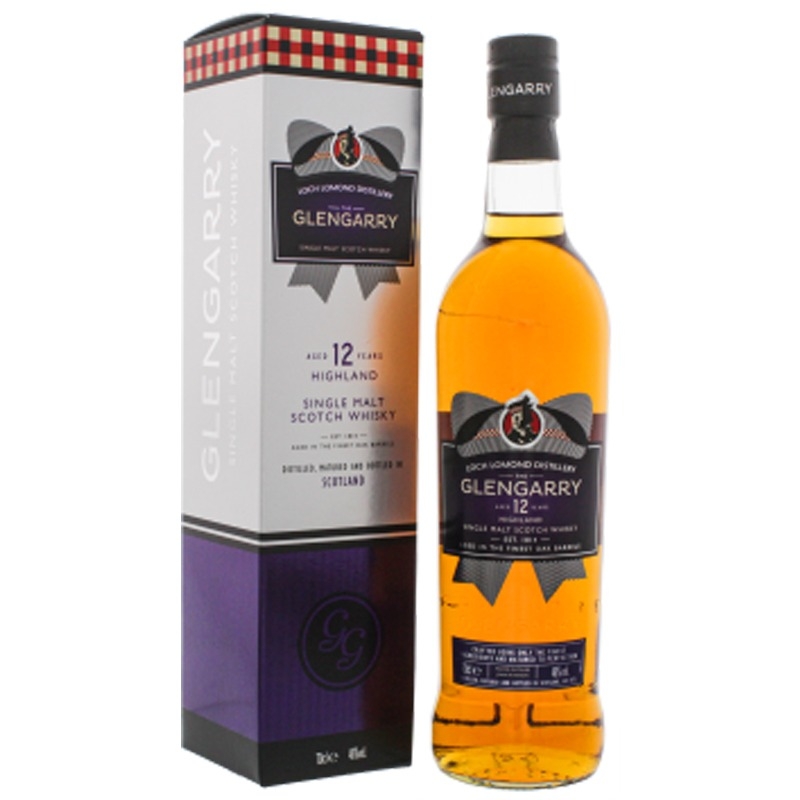 Glengarry Single Malt Scotch 12 Year Old